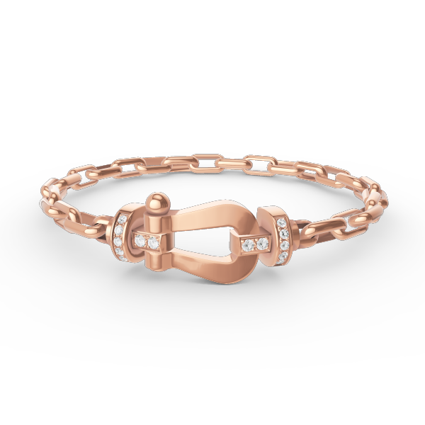 [Mystic]FORCE LARGE HORSESHOE CLASP  METAL BRACELET