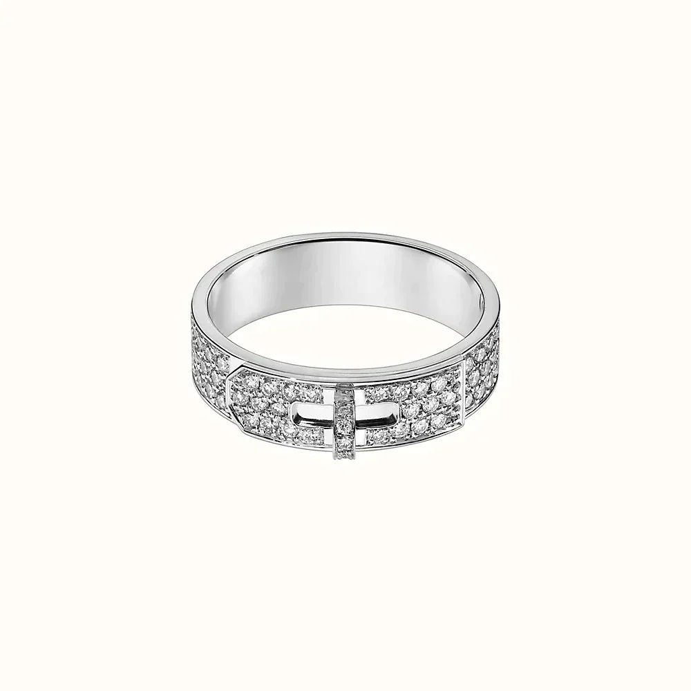 [Mystic]KELLY SILVER DIAMOND RING