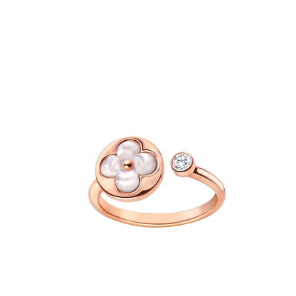 [Mystic]SUN 1 DIAMOND PINK MOP RING