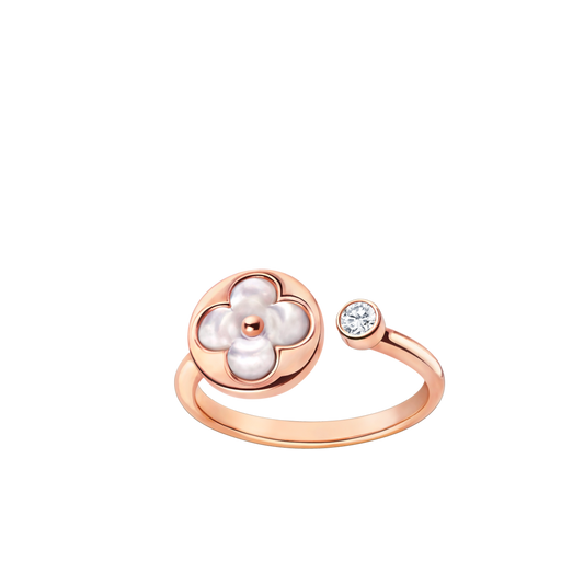 [Mystic]SUN 1 DIAMOND PINK MOP RING