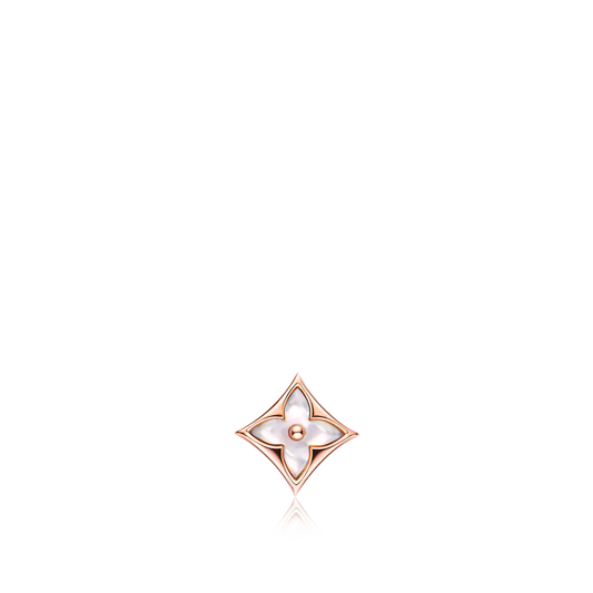 [Mystic]STAR MOP PINK GOLD EARRINGS