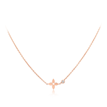 [Mystic]BLOSSOM PENDANT PINK GOLD AND DIAMOND