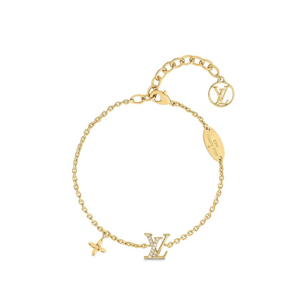 [Mystic]LOGO STAR MOTIF GOLD BRACELET