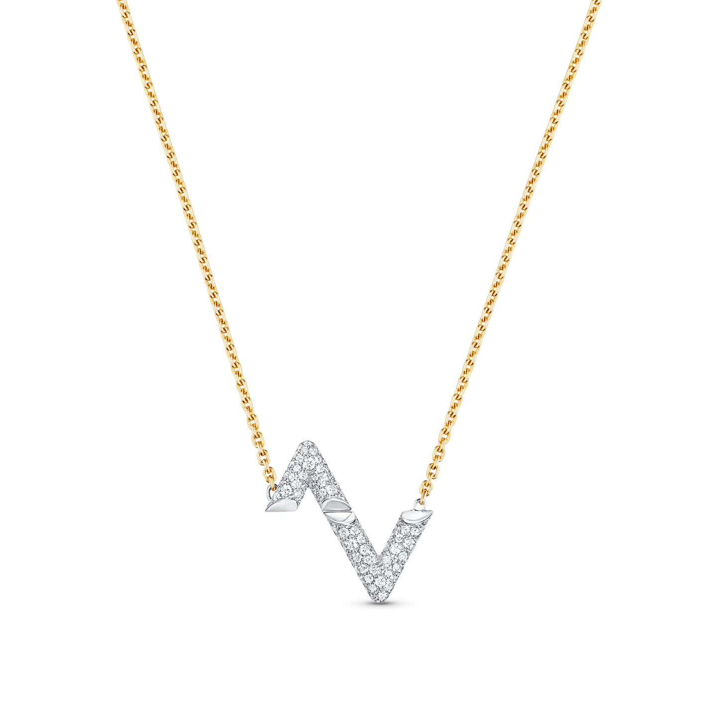 [Mystic]VOLT SILVER DIAMOND PEDANT NECKLACE