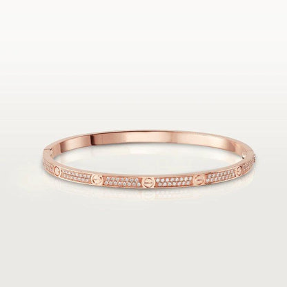 [Mystic Crown]LOVE BRACELET 3.65MM DIAMOND-PAVED