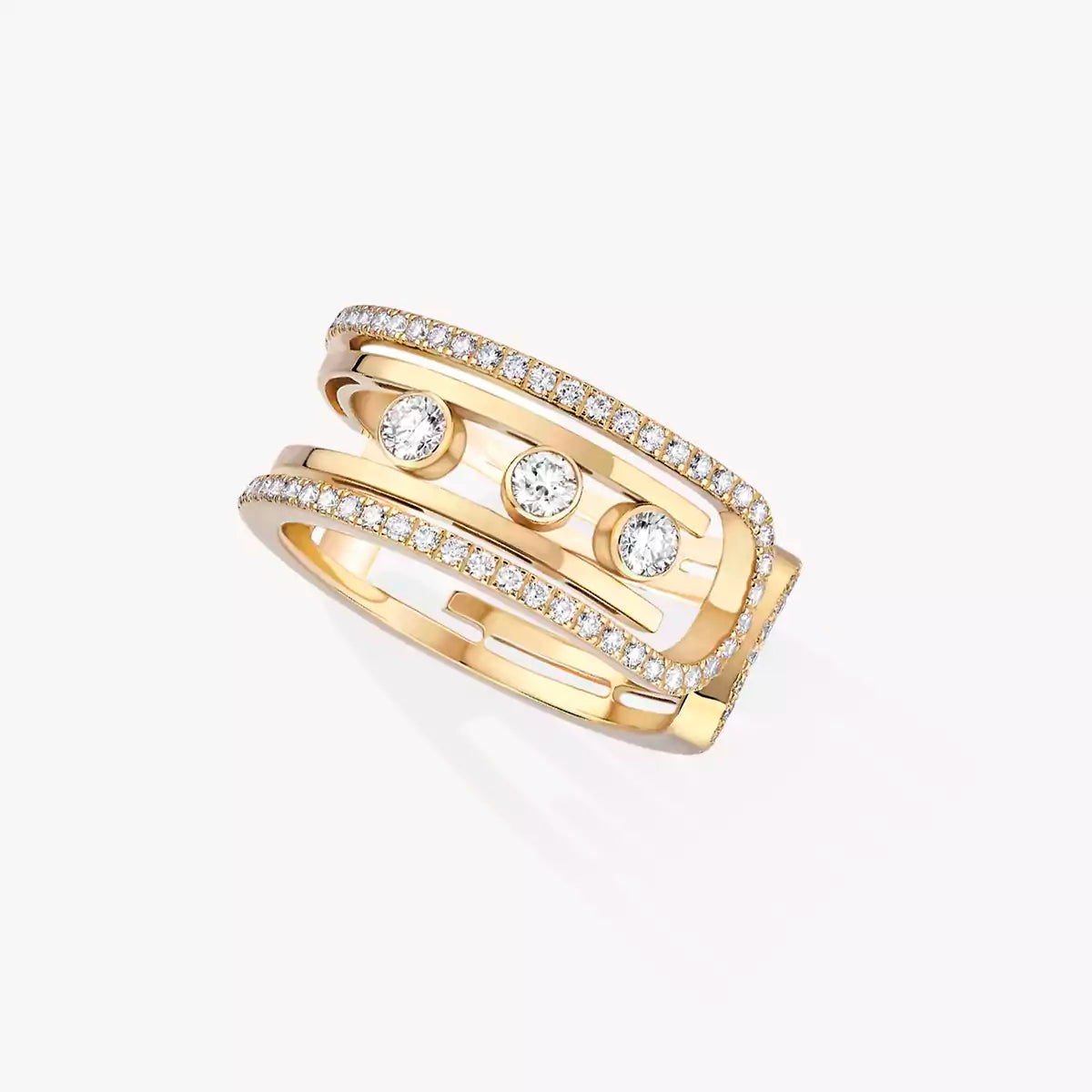 [Mysitc] Move 10th Diamond Ring in Gold