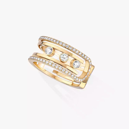 [Mysitc] Move 10th Diamond Ring in Gold