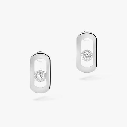 [Mysitc] So Move Diamond Earrings in Yellow Gold