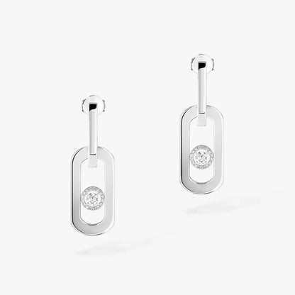 [Mysitc]  So Move XL Diamond Hoop Earring