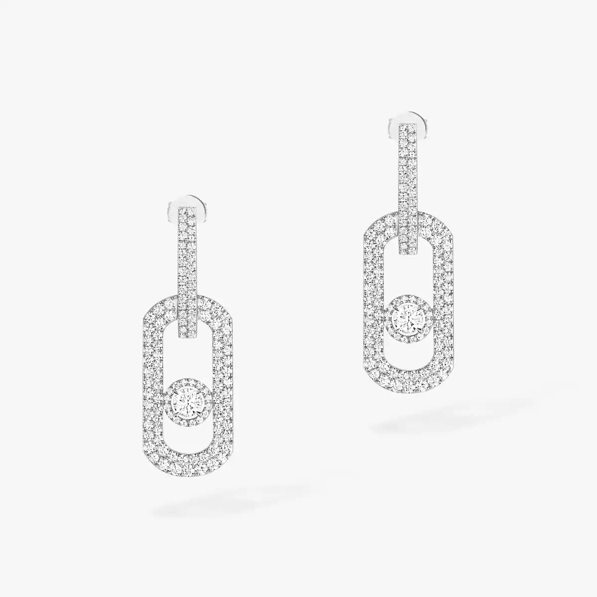 [Mysitc] So Move XL Pave_-Set Diamond Pendant Earrings