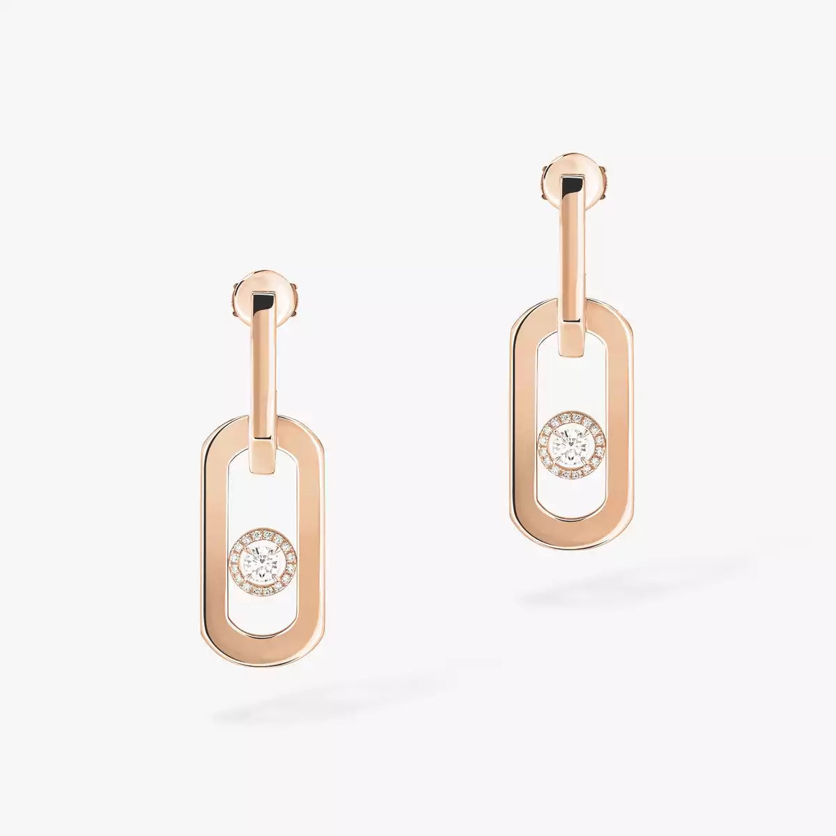 [Mysitc] So Move XL Diamond Pendant Earrings
