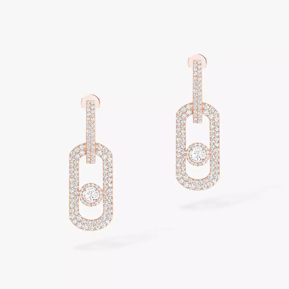 [Mysitc] So Move XL Pave_-Set Diamond Pendant Earrings