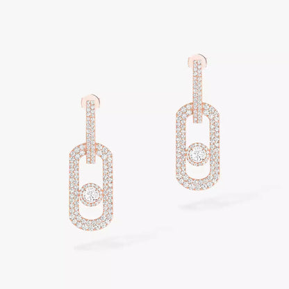 [Mysitc] So Move XL Pave_-Set Diamond Pendant Earrings