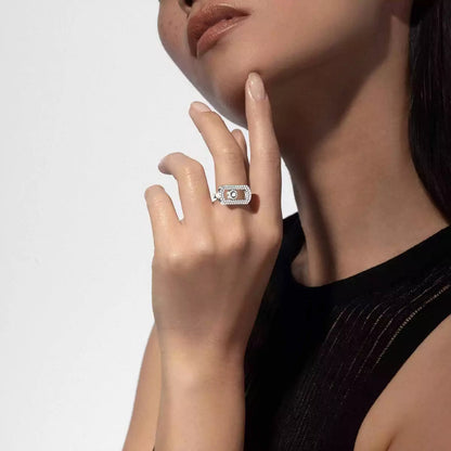[Mysitc] So Move Pave_-Set Diamond Ring