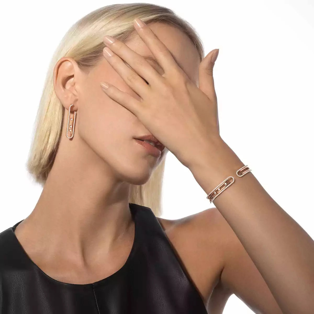 [Mysitc] Diamond Pendant Earrings Move 10Th