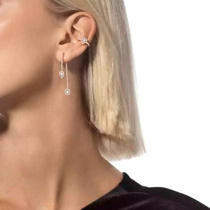 [Mysitc] Diamond Drop Earrings My Twin
