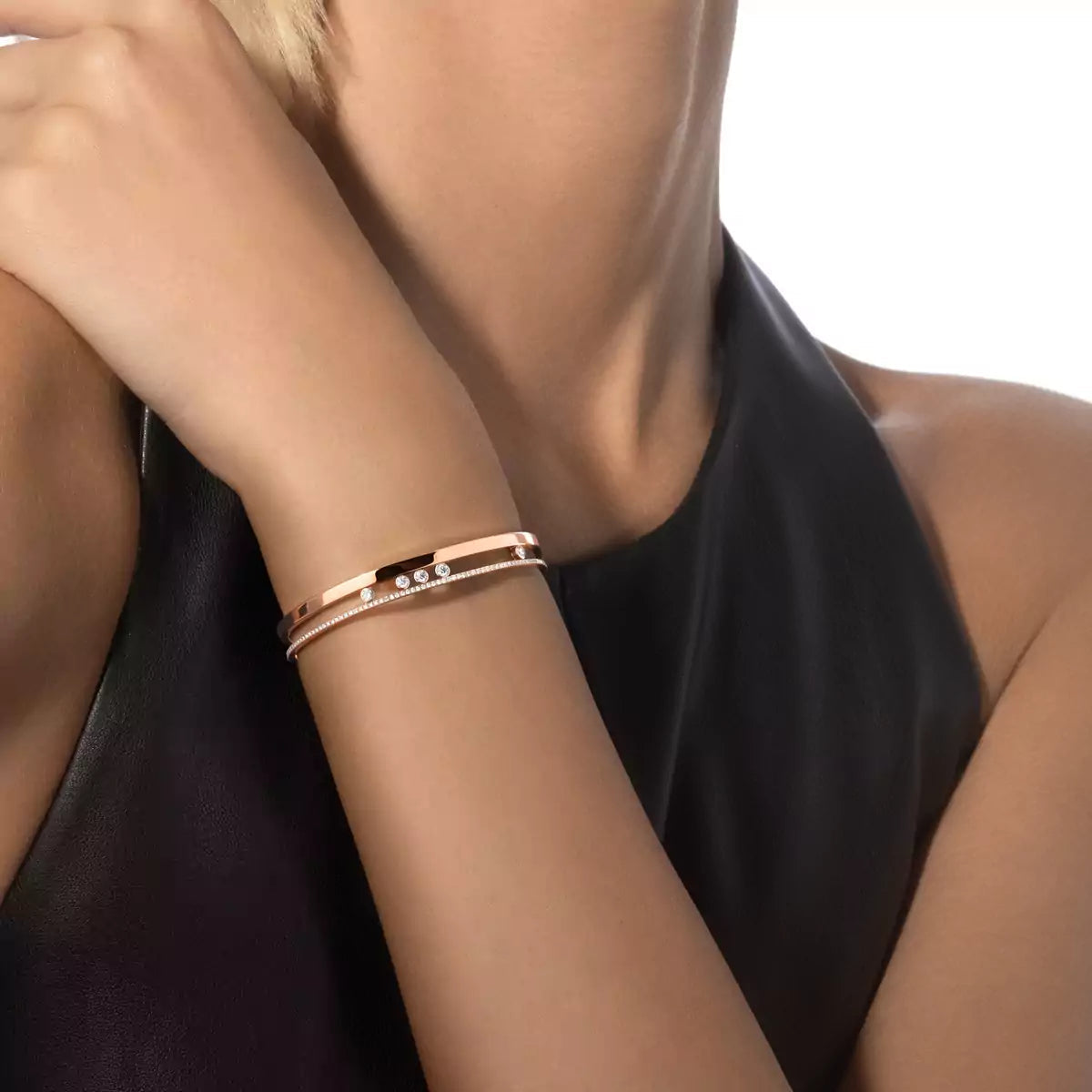 [Mysitc] Move Romane Diamond Bangle Bracelet