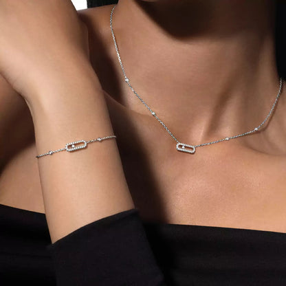 [Mysitc] Diamond Necklace Move Uno