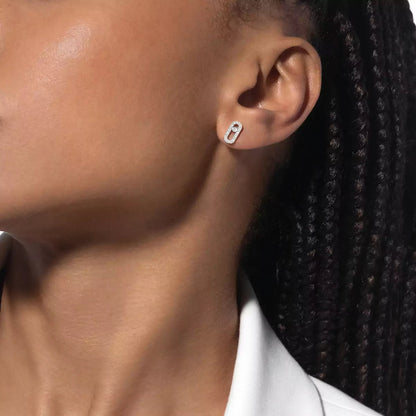 [Mysitc] Move Uno Diamond Earrings