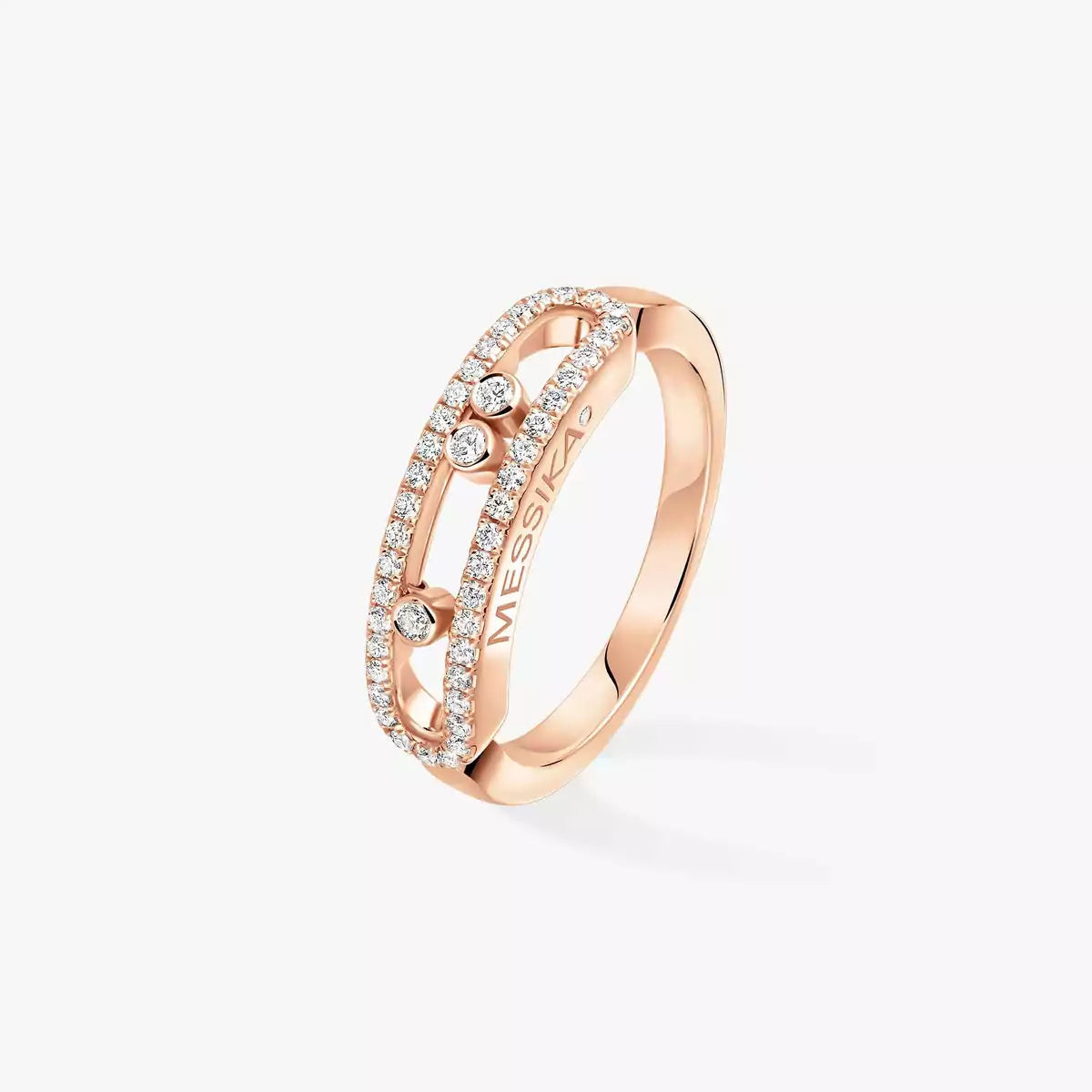 [Mysitc]  Baby Move Gold Diamond Pave_ Ring