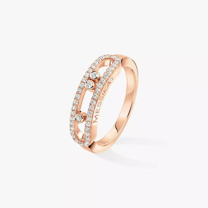 [Mysitc]  Baby Move Gold Diamond Pave_ Ring