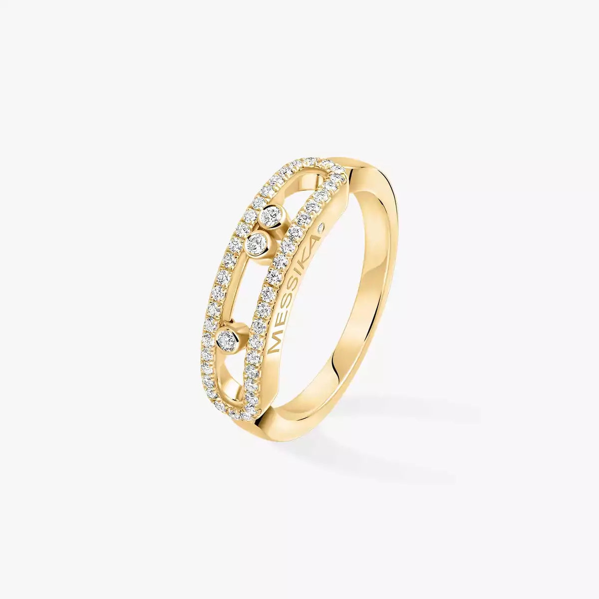 [Mysitc]  Baby Move Gold Diamond Pave_ Ring