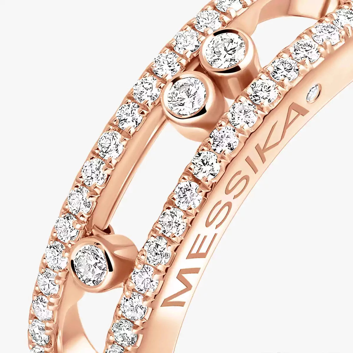 [Mysitc]  Baby Move Gold Diamond Pave_ Ring