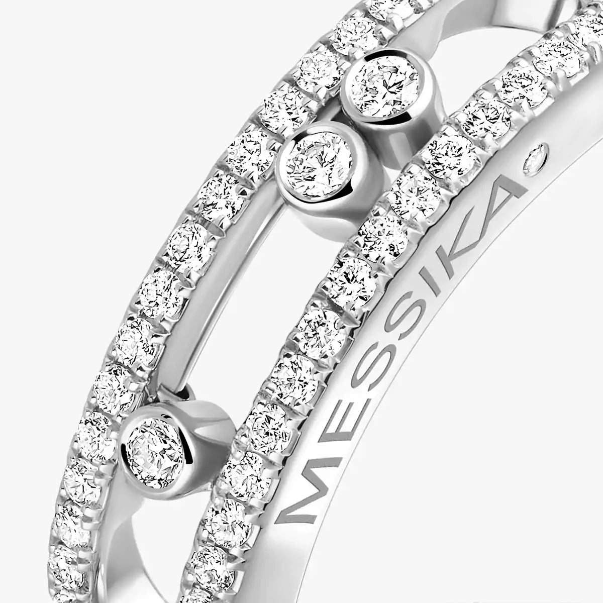 [Mysitc]  Baby Move Gold Diamond Pave_ Ring
