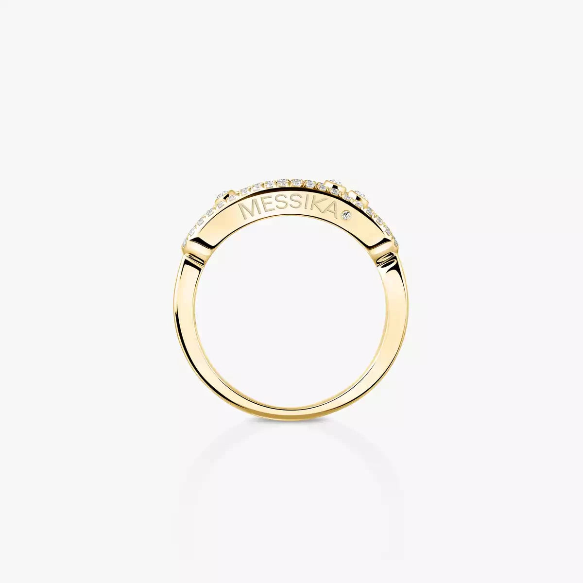 [Mysitc]  Baby Move Gold Diamond Pave_ Ring