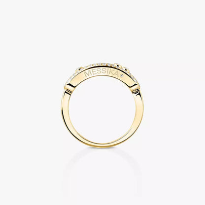 [Mysitc]  Baby Move Gold Diamond Pave_ Ring