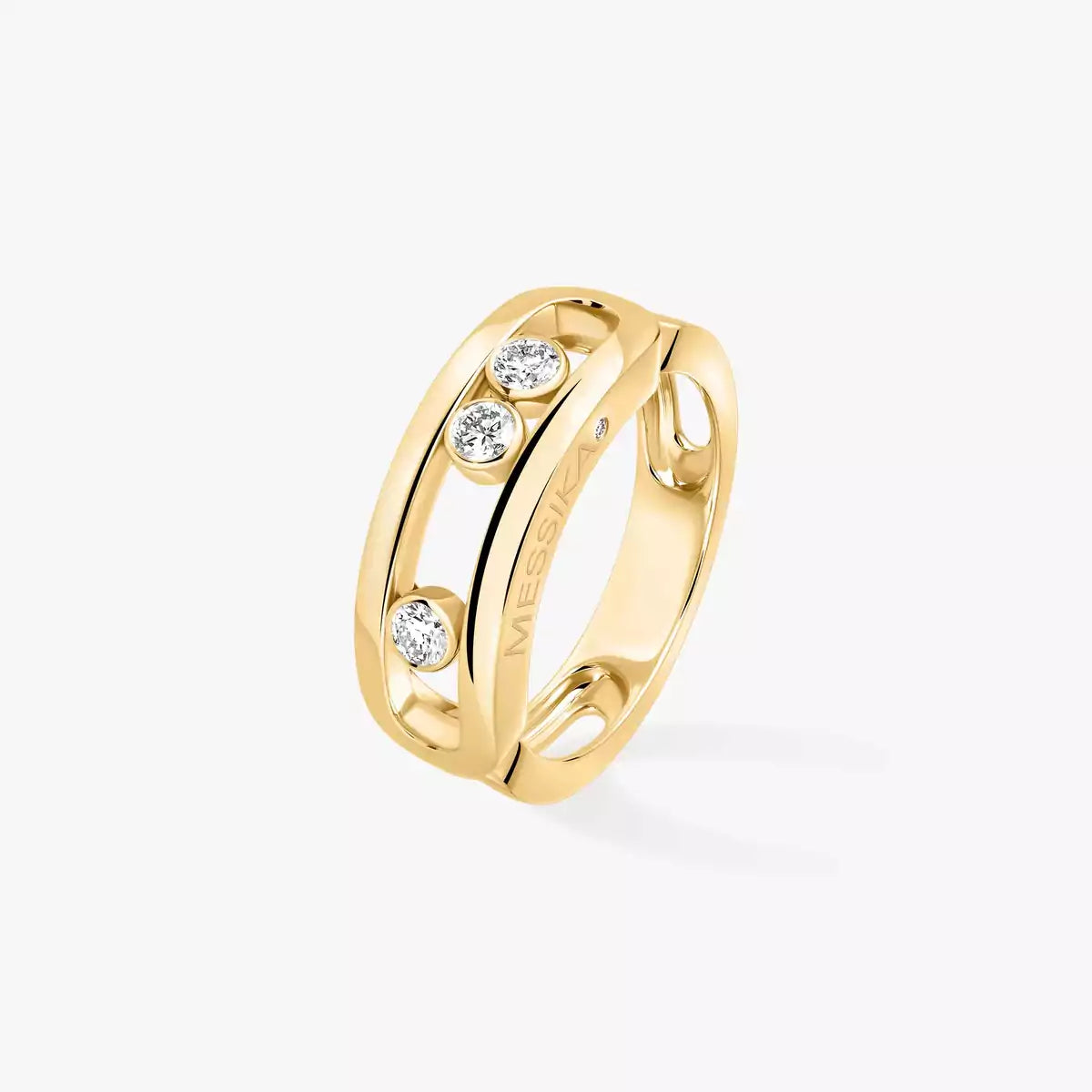 [Mysitc]  MoveGold Diamond Ring