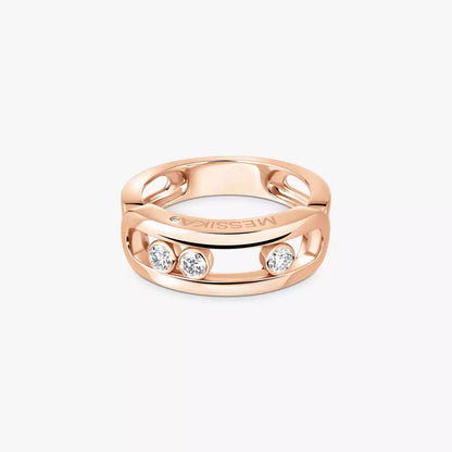 [Mysitc]  MoveGold Diamond Ring