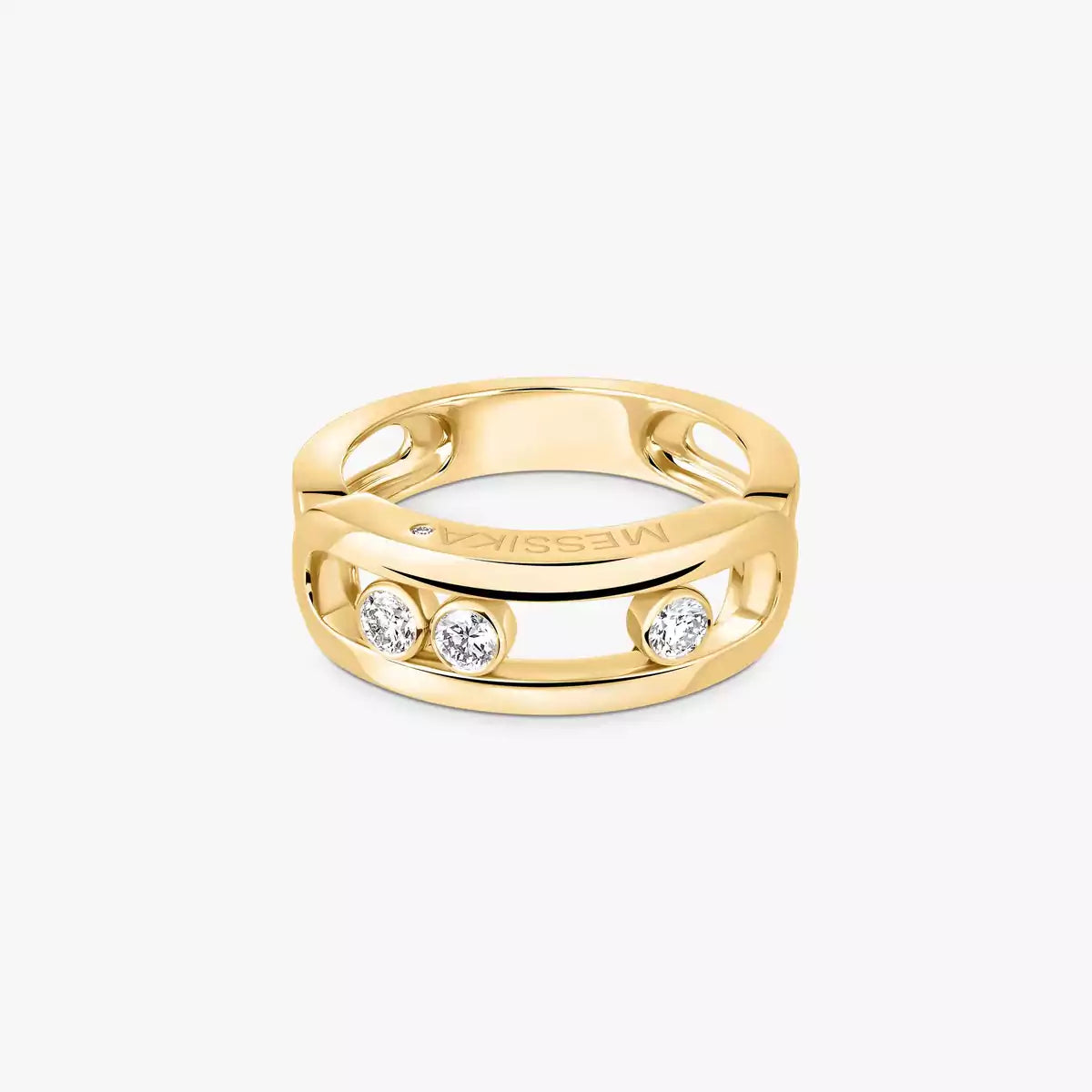 [Mysitc]  MoveGold Diamond Ring