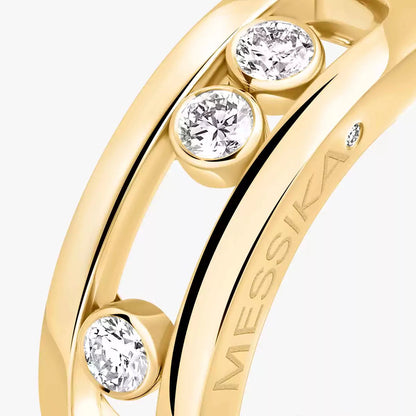 [Mysitc]  MoveGold Diamond Ring
