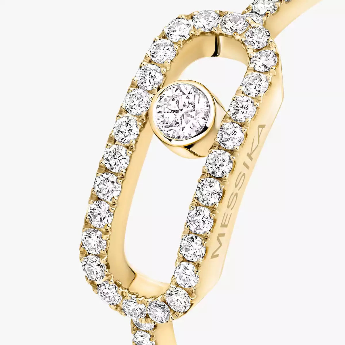 [Mysitc] Move Uno Diamond Ring in Gold