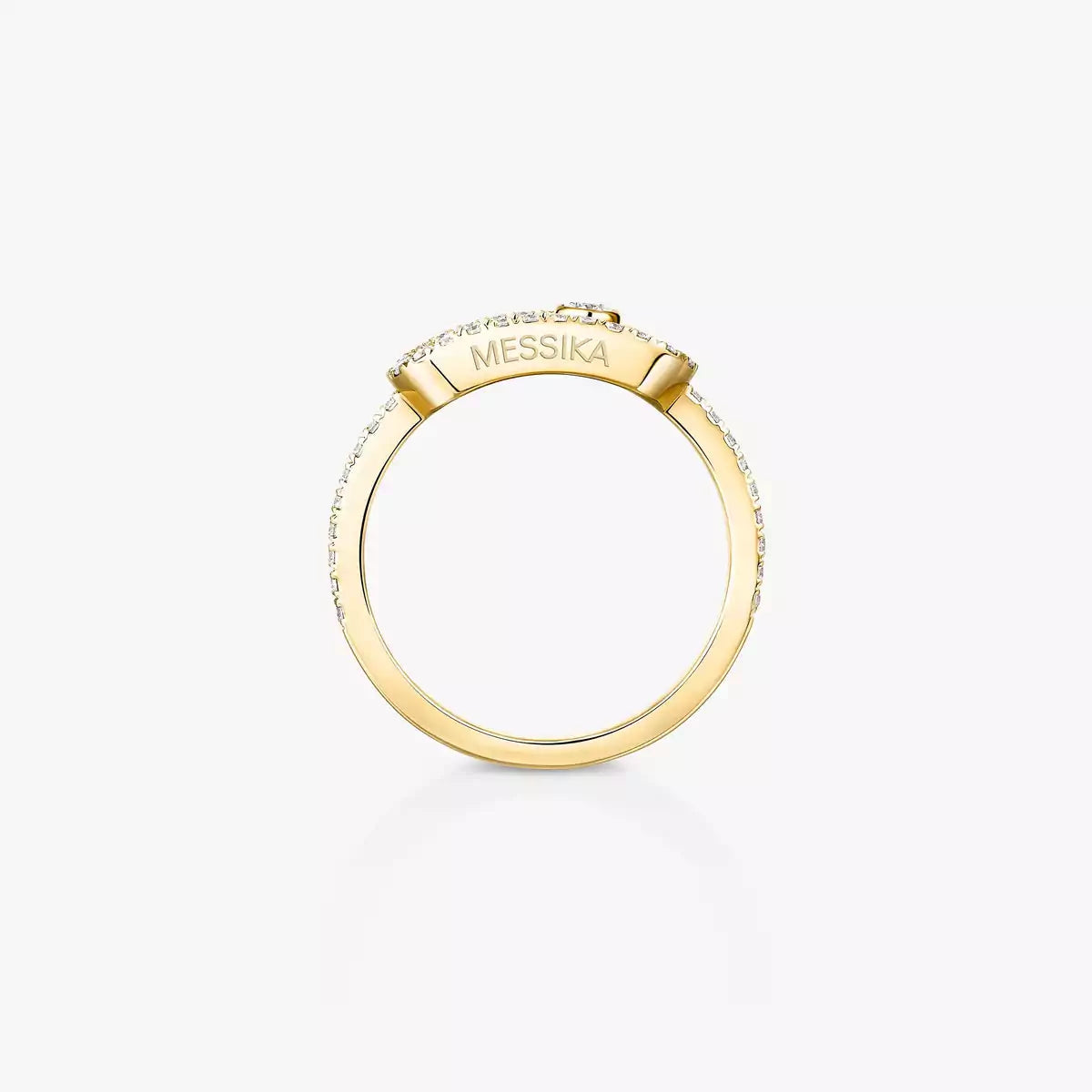 [Mysitc] Move Uno Diamond Ring in Gold