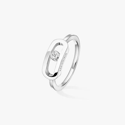 [Mysitc] Move Uno Diamond Ring in Gold