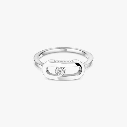 [Mysitc] Move Uno Diamond Ring in Gold
