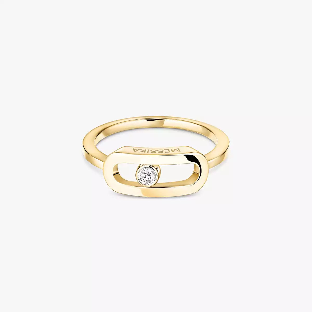 [Mysitc] Move Uno Diamond Ring in Gold