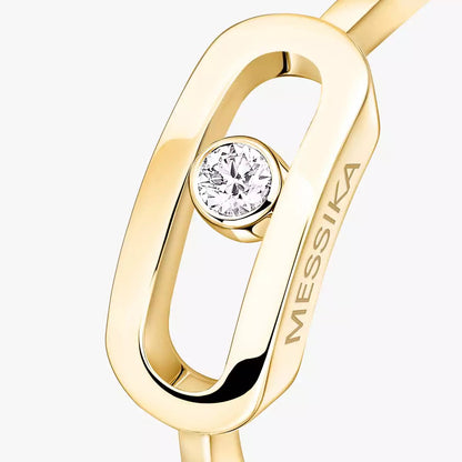 [Mysitc] Move Uno Diamond Ring in Gold