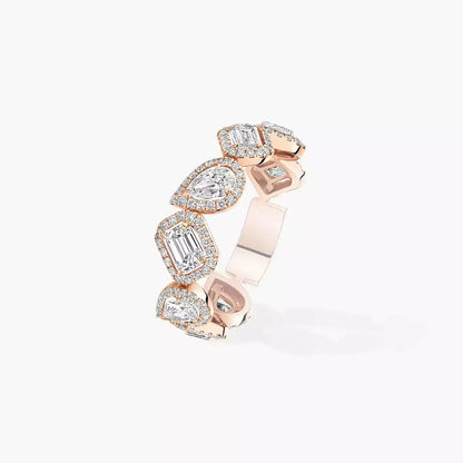 [Mysitc] Diamond Wedding Ring My Twin