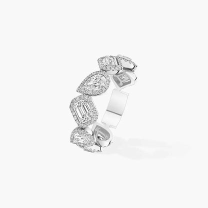 [Mysitc] Diamond Wedding Ring My Twin