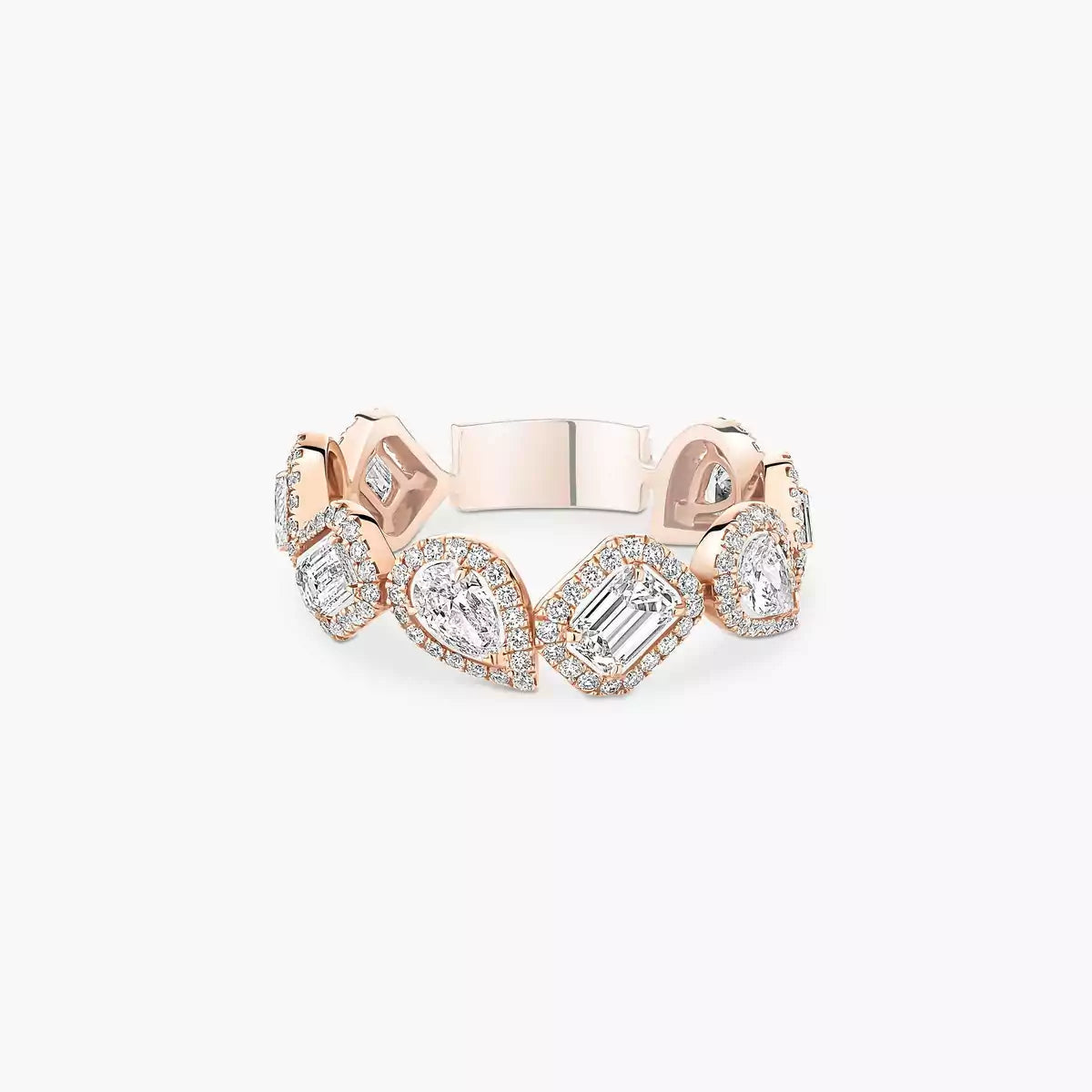 [Mysitc] Diamond Wedding Ring My Twin