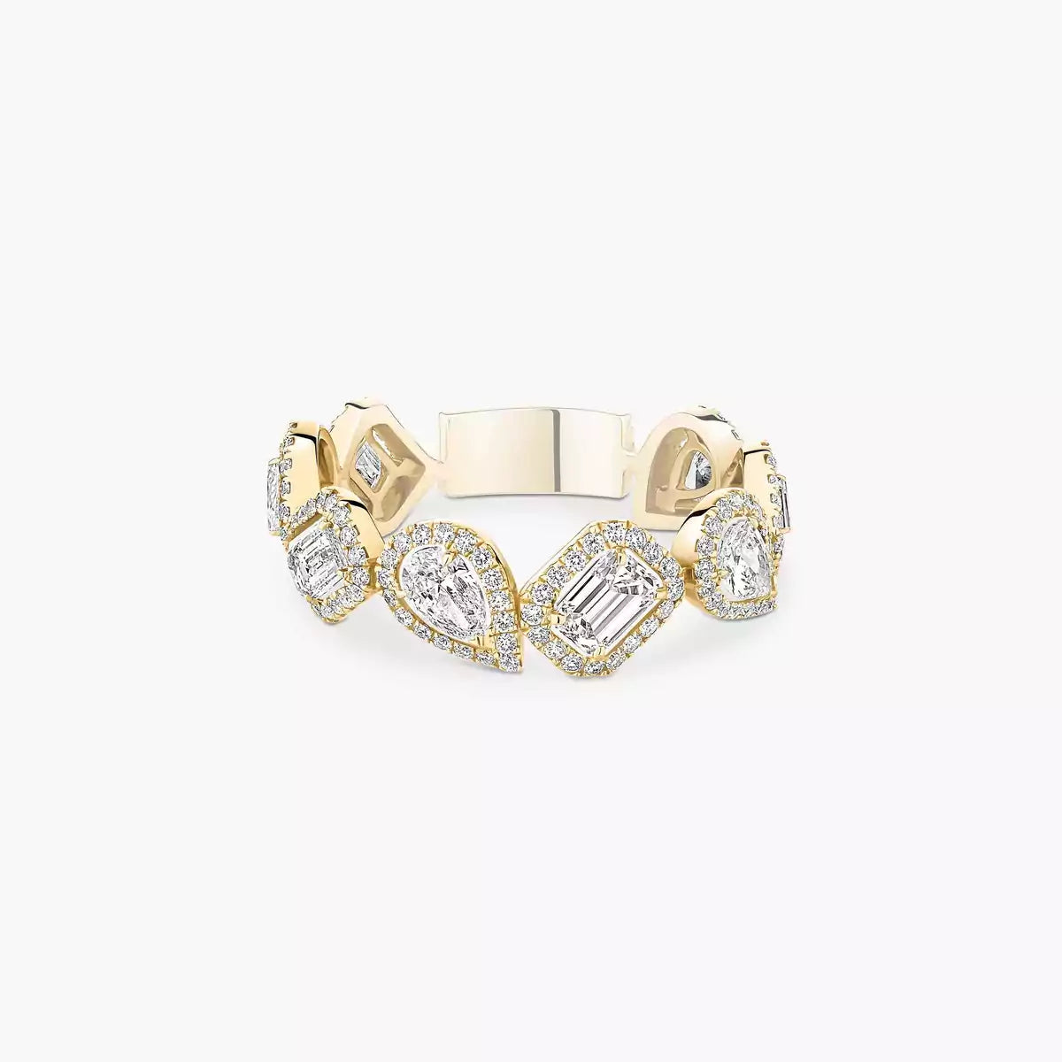 [Mysitc] Diamond Wedding Ring My Twin