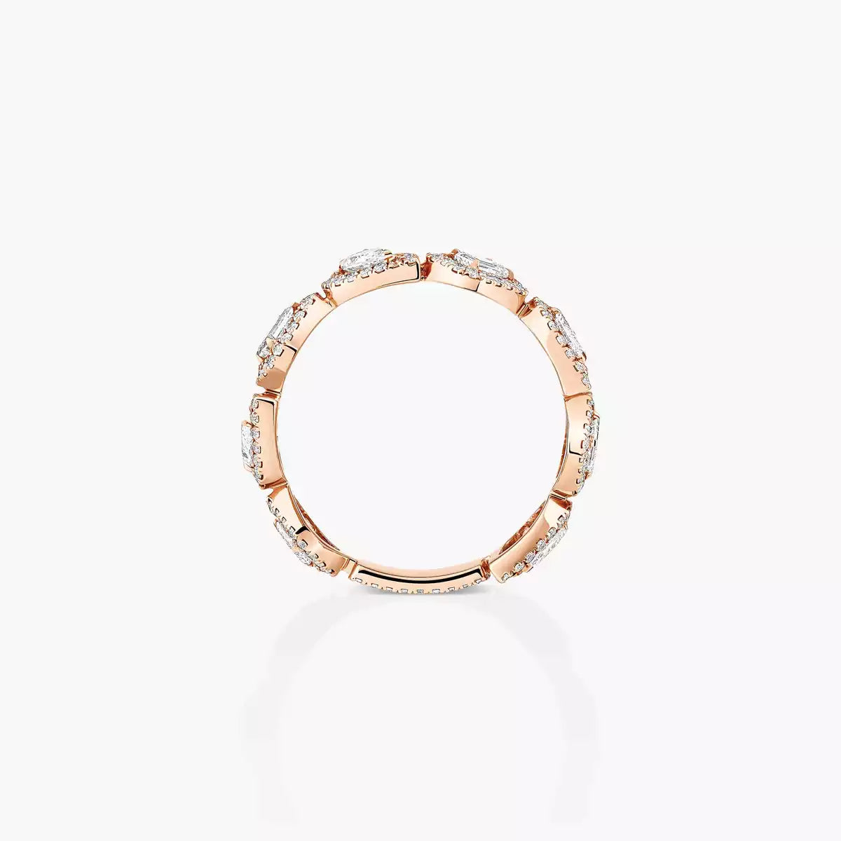 [Mysitc] Diamond Wedding Ring My Twin