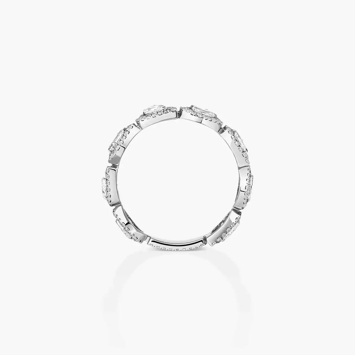 [Mysitc] Diamond Wedding Ring My Twin