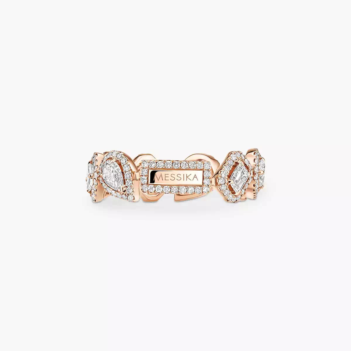 [Mysitc] Diamond Wedding Ring My Twin