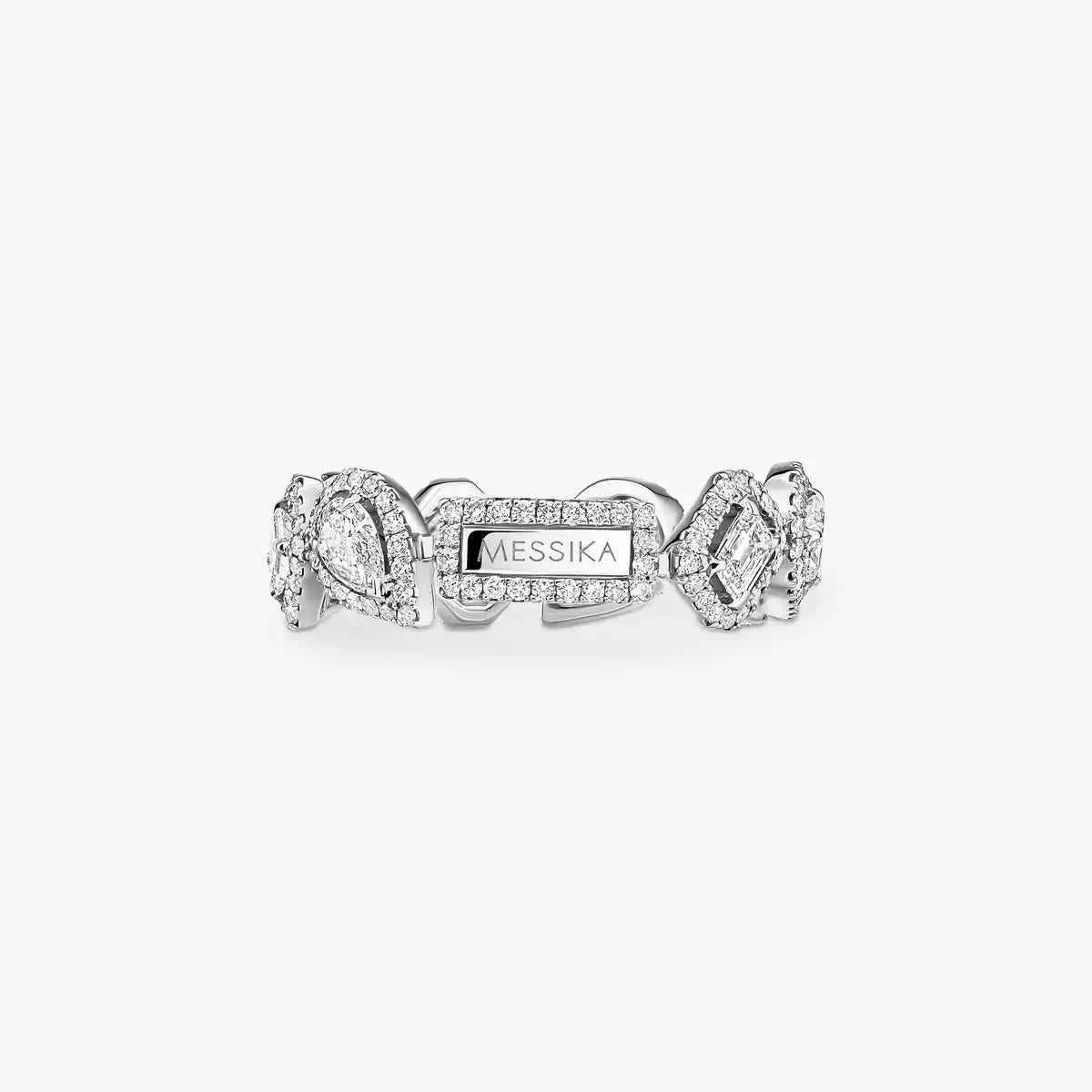 [Mysitc] Diamond Wedding Ring My Twin