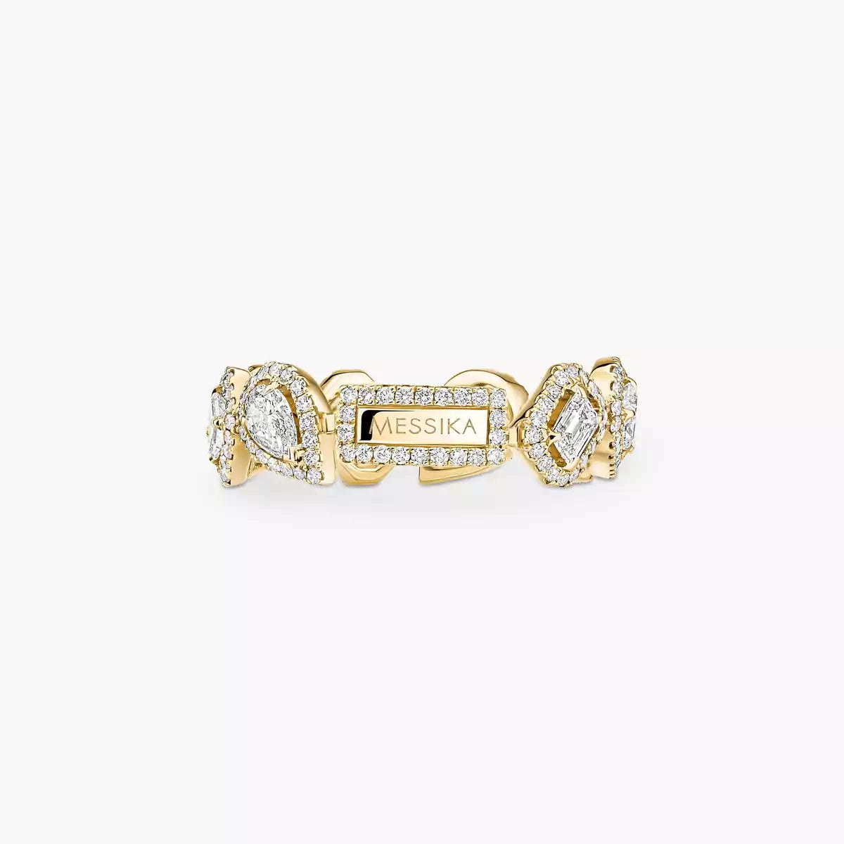[Mysitc] Diamond Wedding Ring My Twin