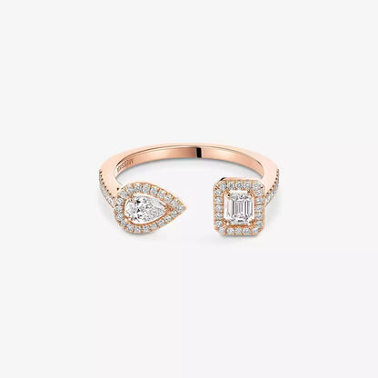[Mysitc] My Twin Toi Gold Diamond Ring